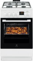 Photos - Cooker Electrolux LKK 560203 W white