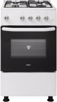 Photos - Cooker ELEYUS Faro 5501 EF WH white