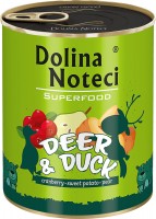 Photos - Dog Food Dolina Noteci Superfood Deer/Duck 