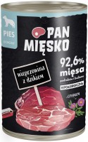 Photos - Dog Food PAN MIESKO Adult Pork with Wild Boar 400 g 1