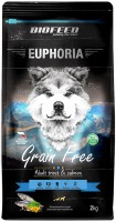 Photos - Dog Food Biofeed Euphoria Adult All Breeds Trout/Salmon 2 kg 