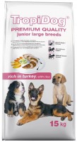 Photos - Dog Food Tropidog Junior Large with Turkey 