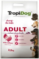 Photos - Dog Food Tropidog Adult Medium/Large with Turkey 