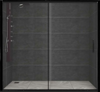 Photos - Shower Screen Veronis Carmen 120x190 