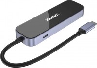 Card Reader / USB Hub Unitek uHUB H6 Gloss 6-in-1 USB-C Ethernet Hub With HDMI and 100W Power Delivery 