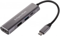 Card Reader / USB Hub Kruger&Matz KM0400 