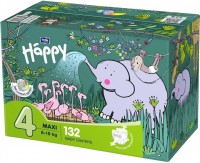 Photos - Nappies Bella Baby Happy Maxi 4 / 132 pcs 