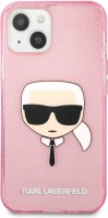 Case Karl Lagerfeld Glitter Karl's Head for iPhone 13 Pro Max 