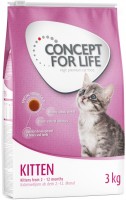 Photos - Cat Food Concept for Life Kitten  3 kg