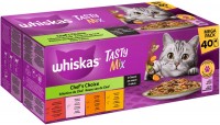 Cat Food Whiskas Tasty Mix Chef's Choice in Gravy  40 pcs