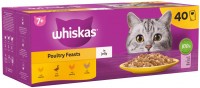 Cat Food Whiskas 7+ Poultry Feasts in Jelly  40 pcs