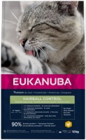 Cat Food Eukanuba Adult Hairball Control  10 kg