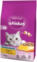 Photos - Cat Food Whiskas Sterilized Chicken  1.75 kg