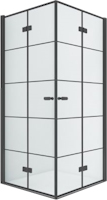 Photos - Shower Enclosure New Trendy New Soleo Black 91x81 left / right