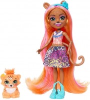 Doll Enchantimals Charisse Cheetah and Grinsy HNV30 