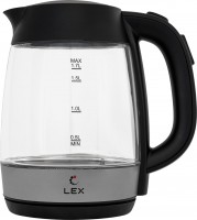 Photos - Electric Kettle Lex LX 30011-1 black