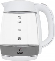 Photos - Electric Kettle Lex LX 30011-2 white