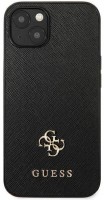 Case GUESS Saffiano Small Metal Logo for iPhone 13 mini 