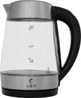 Photos - Electric Kettle Lex LX 30012-1 2200 W 1.7 L  stainless steel