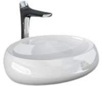 Bathroom Sink Rak Ceramics Cloud 58 CLOCT6000AWHA 580 mm