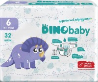 Photos - Nappies Dino Baby Diapers 6 / 32 pcs 