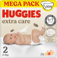 Nappies Huggies Extra Care 2 / 104 pcs 