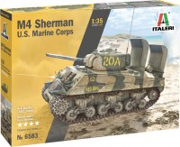 Photos - Model Building Kit ITALERI M4A2 Sherman US Marines Corps (1:35) 