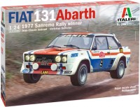 Model Building Kit ITALERI Fiat 131 Abarth 1977 Sanremo Rally Winner (1:24) 