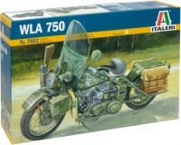 Model Building Kit ITALERI WLA 750 U.S. Motorcycle (1:9) 