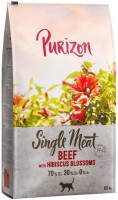Photos - Cat Food Purizon Adult Beef with Hibiscus Blossoms  6.5 kg