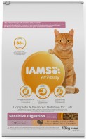 Cat Food IAMS Vitality Adult Sensitive Digestion Turkey  10 kg