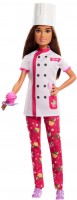 Doll Barbie Career Pastry Chef HKT67 