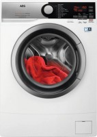 Photos - Washing Machine AEG L6SME47SU white