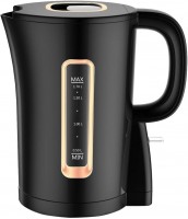 Photos - Electric Kettle Emerio WK-125130 2200 W 1.7 L  black