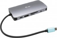 Card Reader / USB Hub i-Tec USB-C Travel Nano Dock HDMI/VGA with LAN + Power Delivery 100 W 