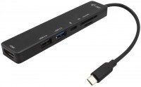 Card Reader / USB Hub i-Tec USB-C Travel Easy Dock 4K HDMI + Power Delivery 60 W 