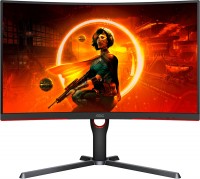 Photos - Monitor AOC CQ27G3Z 27 "  black