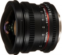 Photos - Camera Lens Rokinon 8mm T3.8 Cine UMC Fisheye CS II 