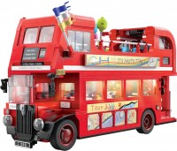 Photos - Construction Toy CaDa London Vintage Tour Bus C59008W 