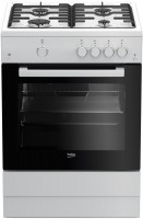 Photos - Cooker Beko FSG 62010 FW white