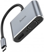 Photos - Card Reader / USB Hub Hoco HB30 