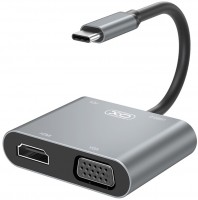 Photos - Card Reader / USB Hub XO HUB001 