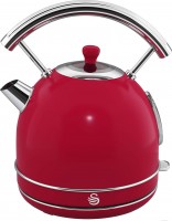 Photos - Electric Kettle SWAN Retro Dome SK14630RN red