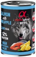 Photos - Dog Food Alpha Spirit Wet Salmon/Pineapple 400 g 1