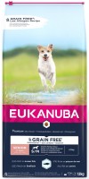 Dog Food Eukanuba Senior S/M Breed Grain Free Ocean Fish 12 kg 