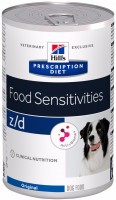 Dog Food Hills PD z/d Food Sensitive 370 g 1