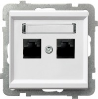 Socket Ospel Sonata GPK-2R/K/m/00 white