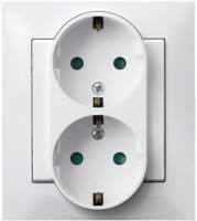 Photos - Socket Ospel Impresja GP-2YSP/00 white