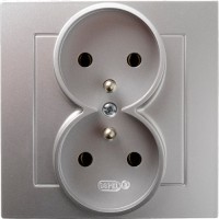 Photos - Socket Ospel As GP-2GZ/18 silver