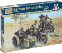 Model Building Kit ITALERI German Motorcycles (1:72) 